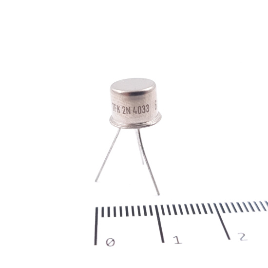 1 X 2N4033 TFK TRANSISTOR. NOS....