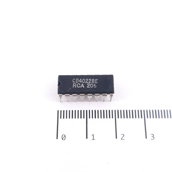 1 X CD4022BE RCA INTEGRATED...