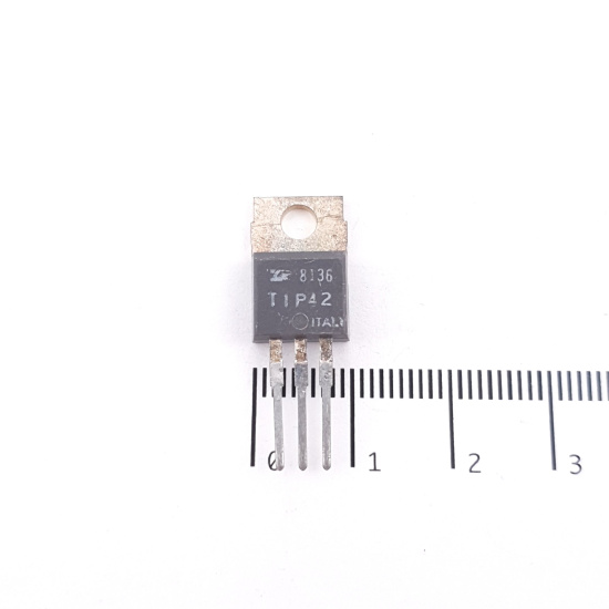 1 X TIP42 SGS-ATES TRANSISTOR. NOS....