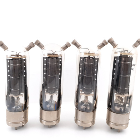 4 X TC1/75 PHILIPS TUBE. BLACK PLATES. NOS. ENA AG