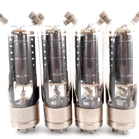 4 X TC1/75 PHILIPS TUBE. BLACK...