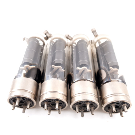 4 X TC1/75 PHILIPS TUBE. BLACK PLATES. NOS. ENA AG