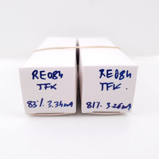 2 X RE084 TELEFUNKEN TUBE. MATCHED...