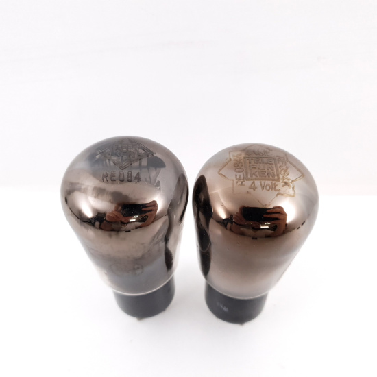 2 X RE084 TELEFUNKEN TUBE. MATCHED...