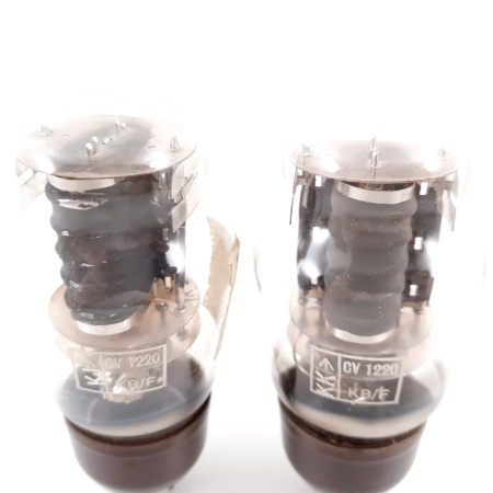 2 X CV1220 / 4033L STC TUBE. BRITISH ARMY PRODUCTION. NOS/NIB. ENA AG