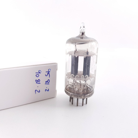 1 X ECC82 MARCONI MADRID. TUBE. 95/90%. USED TUBE. RCB41