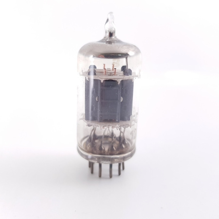 1 X ECC82 MARCONI MADRID. TUBE. 95/90%. USED TUBE. RCB41