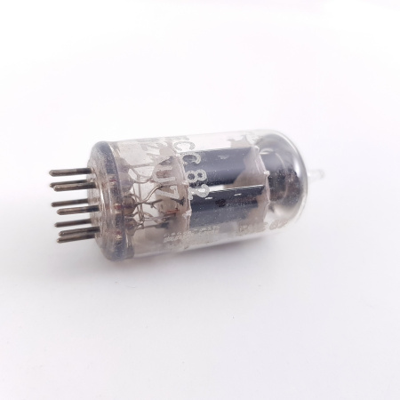 1 X ECC82 MARCONI MADRID. TUBE. 95/90%. USED TUBE. RCB41