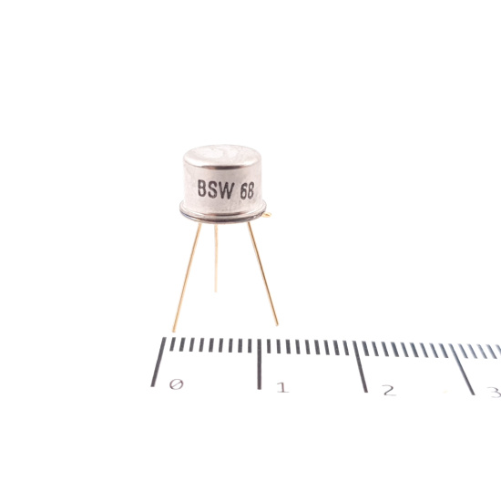 1 X BSW68 GOLD TRANSISTOR. NOS....