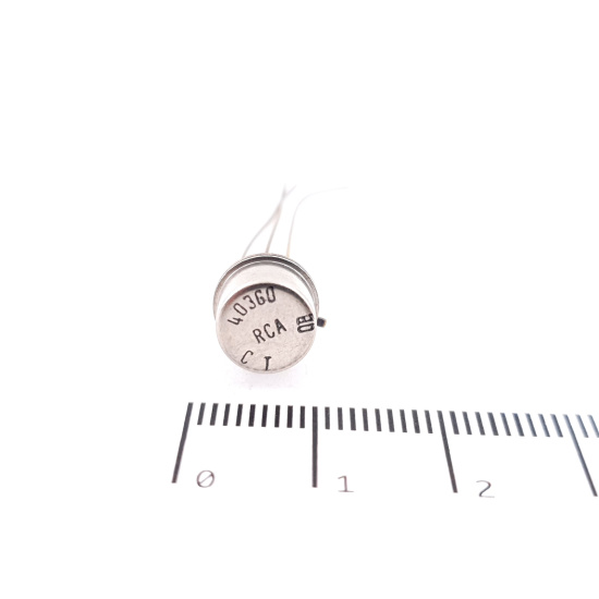 1 X 40360 RCA TRANSISTOR. NOS....