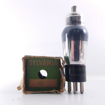 1 X TYPE 57 SYLVANIA TUBE....