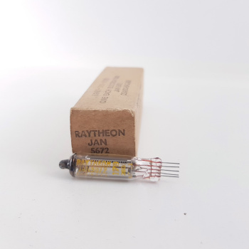 1 X 5672 RAYTHEON TUBE....