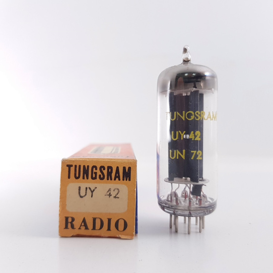 1 X UY42 TUNGSRAM TUBE. NOS/NIB. RCB407