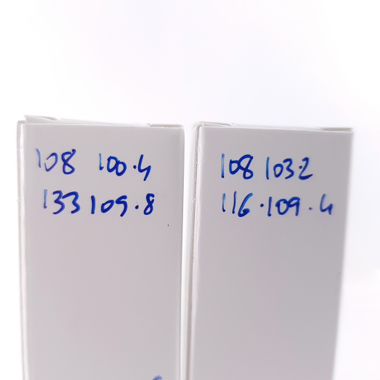 2 X 12AU7 MARCONI MADRID TUBE. NOS....