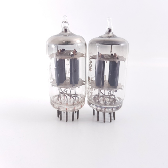 2 X 12AU7 MARCONI MADRID TUBE. NOS....