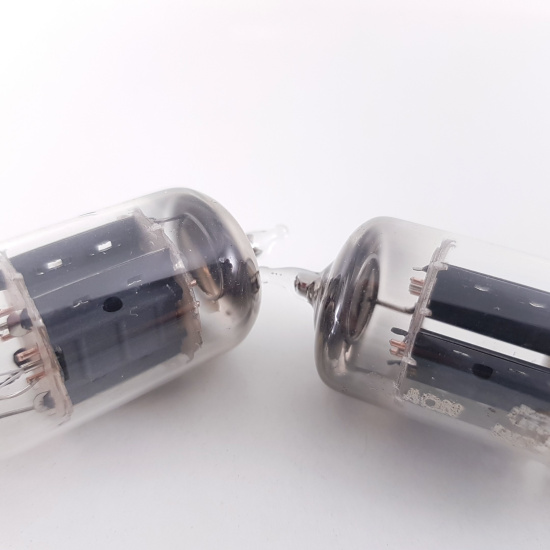 2 X 12AU7 MARCONI MADRID TUBE. NOS....