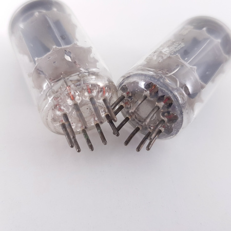 2 X 12AU7 MARCONI MADRID TUBE. NOS. MATCHED PAIR. RCB41