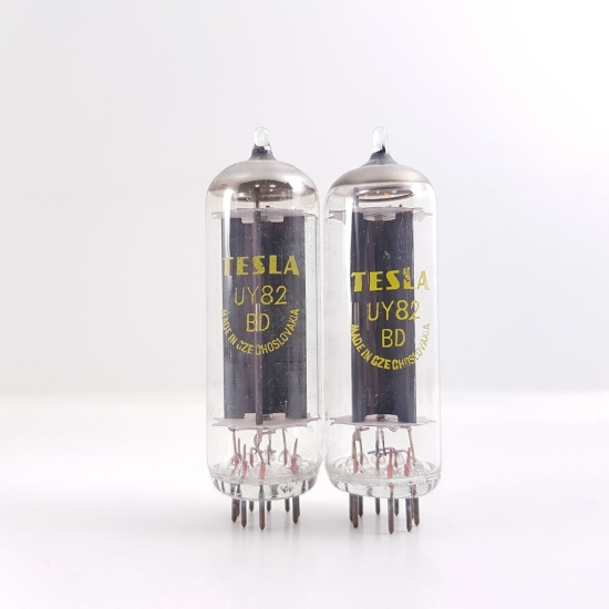 2 X UY82 / 55N3 TESLA TUBE. NOS....