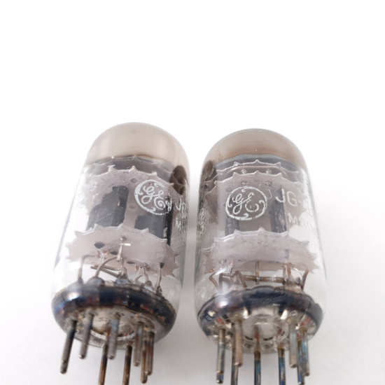 2 X JG 12AT7WA GENERAL ELECTRIC TUBE....
