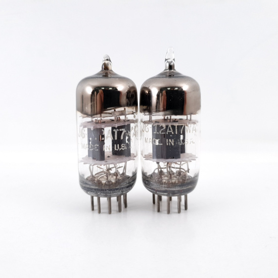 2 X 12AT7WA GENERAL ELECTRIC TUBE....