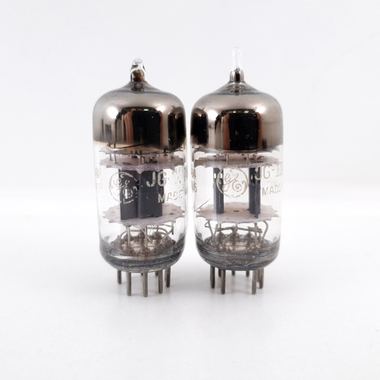 2 X 12AT7WA GENERAL ELECTRIC TUBE....
