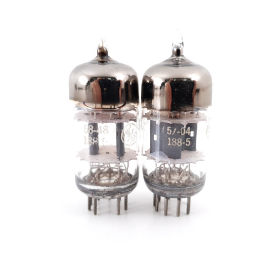 2 X 12AT7WA GENERAL ELECTRIC TUBE....