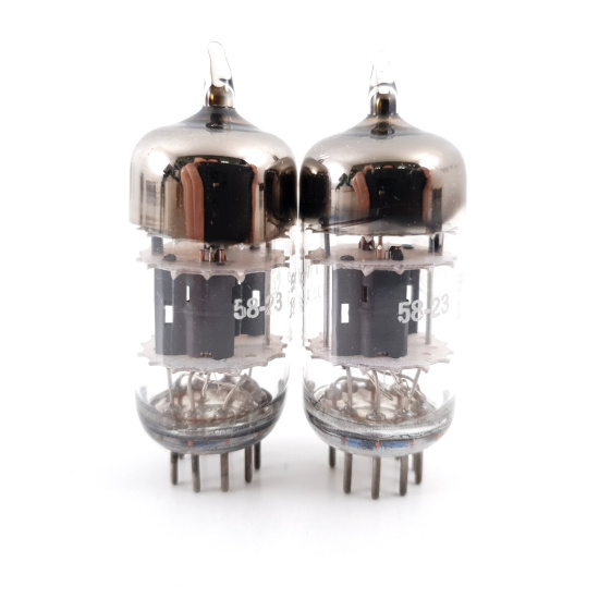 2 X 12AT7WA GENERAL ELECTRIC TUBE....