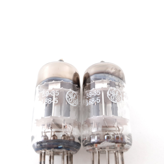 2 X 12AT7WA GENERAL ELECTRIC TUBE....