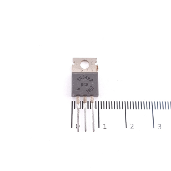 1 X 2N5492 RCA TRANSISTOR. NOS....