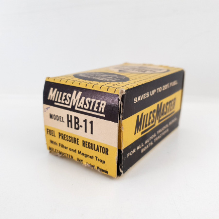 1 X MILES MASTER FUEL PRESSURE REGULATOR HB-11-1.5 NOS/NIB. NEW 1960s-1970s. READ DESCRIP.RCB141