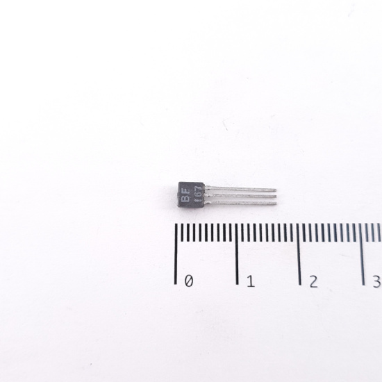 1 X BF167 TO-92 TRANSISTOR. NOS....