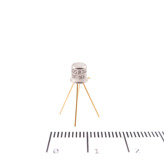 1 X BF166 TO-72 GOLD SGS TRANSISTOR....