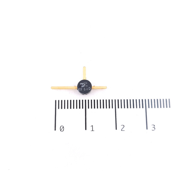 1 X BF680 TO-50 SGS-ATES GOLD...