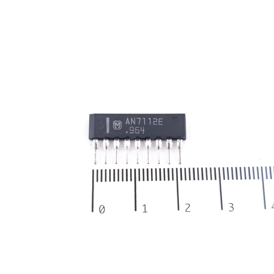 1 X AN7112E MATSUSHITA TRANSISTOR....