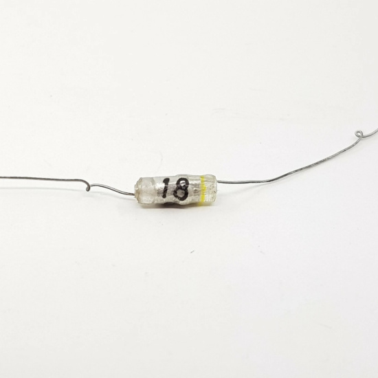 3 X STYROFLEX CAPACITOR 18PF 63V 1%...