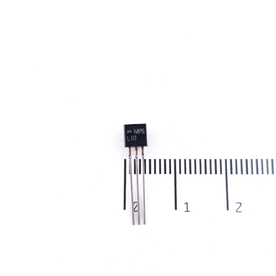 1 X MPSL01 MOTOROLA TRANSISTOR. NOS....