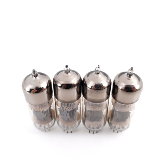 4 X 6N6P / 6Н6П TUBE. 1970s RUSSIAN...