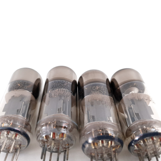 4 X 6N6P / 6Н6П TUBE. 1970s RUSSIAN...