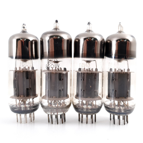 4 X 6N6P / 6Н6П TUBE. 1970s RUSSIAN...