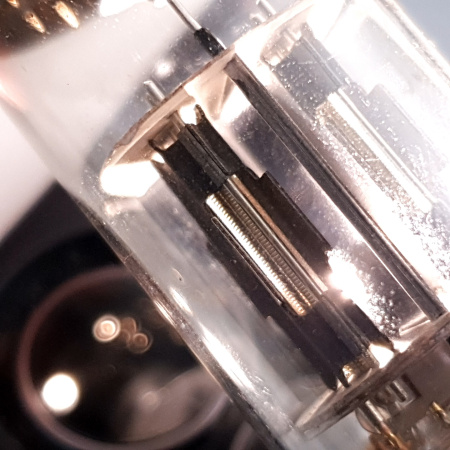 4 X 6N6P / 6Н6П TUBE. 1970s RUSSIAN PROD. GOLD GRID. MATCHED QUAD. CB391