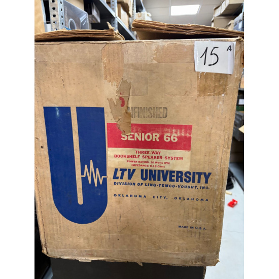 LTV UNIVERSITY SENIOR 66 SPEAKER...