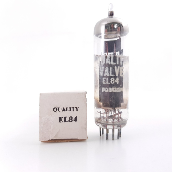 1 X EL84 QUALITY VALVE TUBE. NOS/NIB....