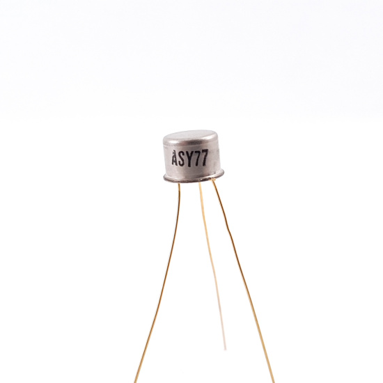 1 X ASY77 GOLD TRANSISTOR. NOS....