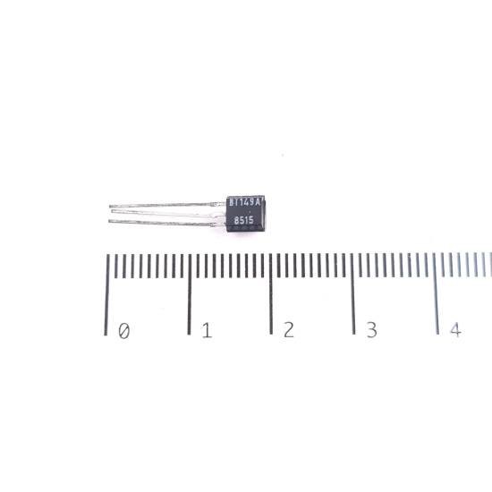 1 X BT149A TO-92 TRANSISTOR. NOS....