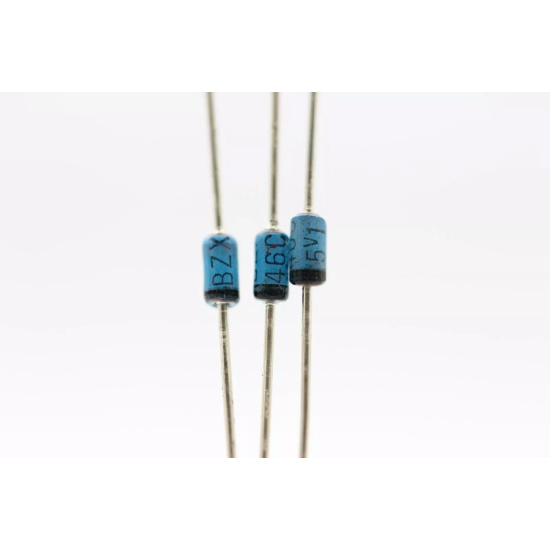 1 X BZX46-C5V1 ZENER DIODE NOS....