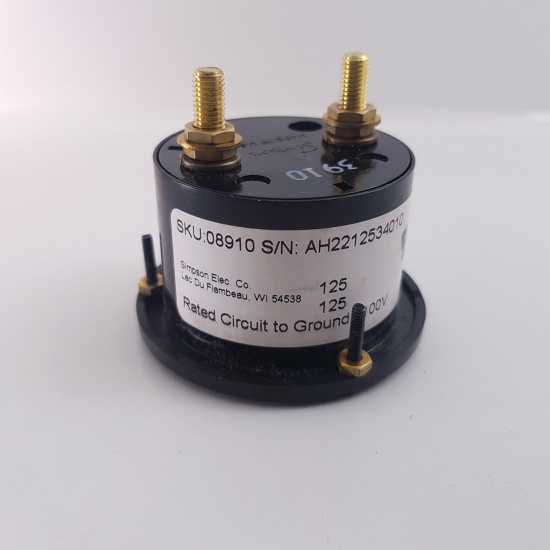 1 X SIMPSON ANALOG PANEL METER 125A...