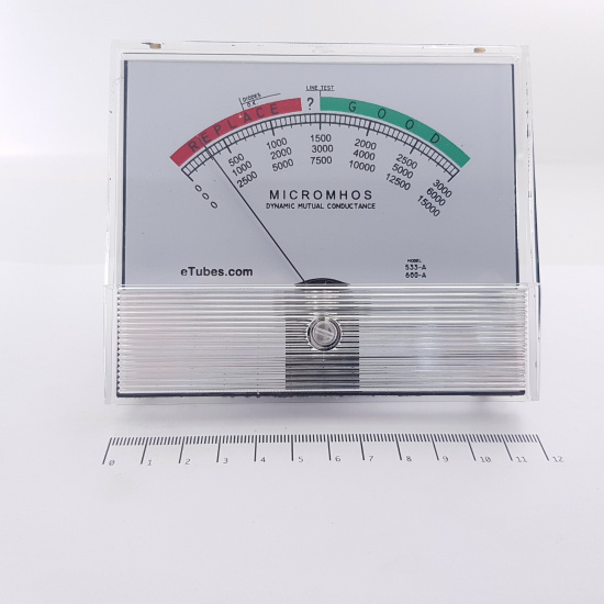 1 X HICKOK 600A PANEL METER. HICKOK...