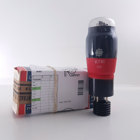 1 X KT61 RSD TUBE. NOS/NIB....