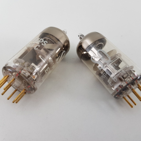 4 X E88C / 8255 SINGLE TRIODE PHILIPS TUBE. 1960s PROD. 3MICA. SQ. HIGH GAIN. MATCHED QUAD. 25. CH78