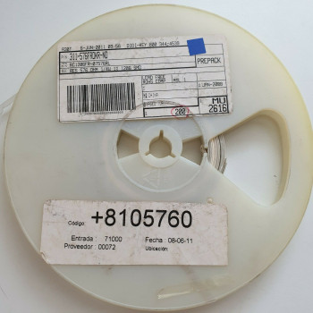 10 x 576R 1/4W 1% 100PPM SMD YAGEO RESISTOR. (R329) CA394U500F220721